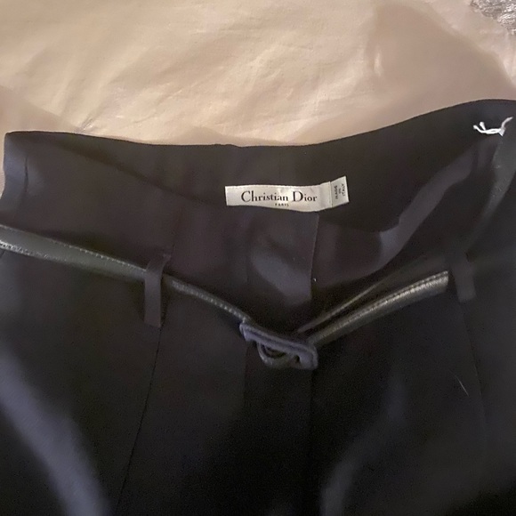 Dior black cropped pants. New size US 4 EU 36 - Picture 3 of 3